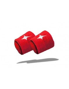 Muñequeras Starvie Rojas Star White