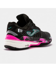 Zapatillas de padel Joma T.SLAM LADY 2201 NEGRO FUCSIA 2