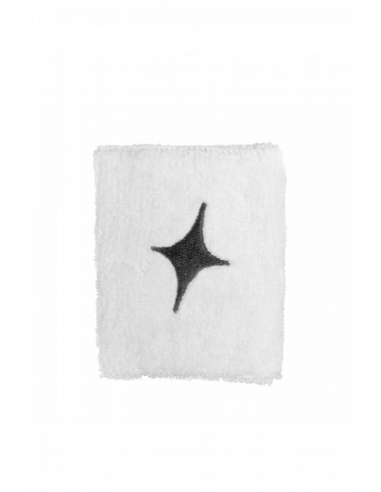 Muñequera Starvie Blanca Star Negra  |  Comprar Muñequera Starvie Blanca Star Negra | Oferta Muñequera Starvie Blanca Star Negra
