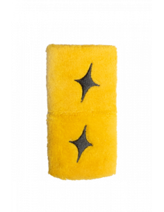 Muñequera Starvie Amarilla Star  |  Comprar Muñequera Starvie Amarilla Star Negra | Oferta Muñequera Starvie Amarilla Star Negra