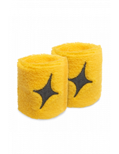 Muñequera Starvie Amarilla Star  |  Comprar Muñequera Starvie Amarilla Star Negra | Oferta Muñequera Starvie Amarilla Star Negra 2