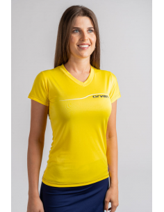 CAMISETA CHICA PLAYER AMARILLA