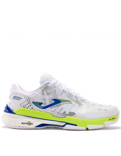 Zapatillas de Padel Joma Slam Men 24 White Lemon Fluor Royal 2