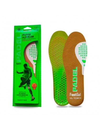 Plantilla Footgel Padel Eucalipto | Comprar Plantilla Footgel Padel Eucalipto  | Oferta Plantilla Footgel Padel Eucalipto