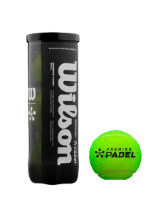 Pelotas Wilson Padel Premier (Pack 3 botes) 2