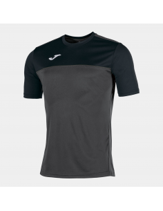 Camiseta Joma Winner Antracita Negro