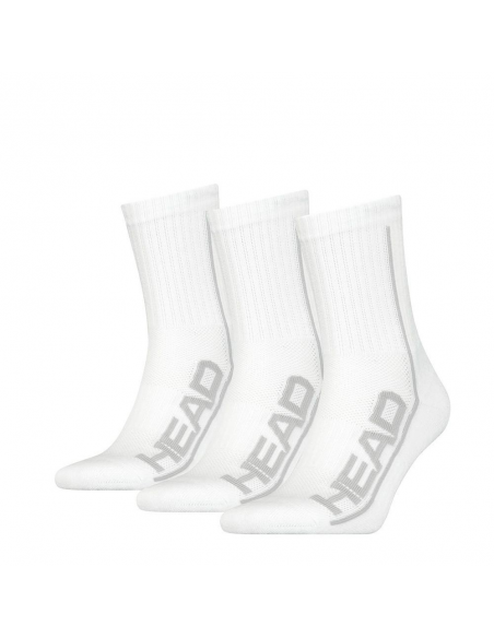 Calcetín Head Performance Short Crew 3PP Blanco