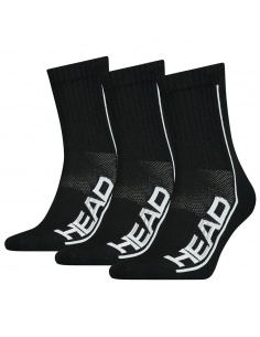 Calcetín Head Performance Short Crew Negro 3PP 39-42