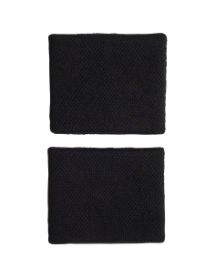 Muñequera Adidas S Negro Blanco 2