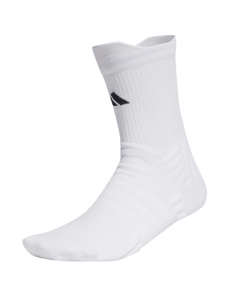 Calcetín Tenis Adidas Blanco Negro