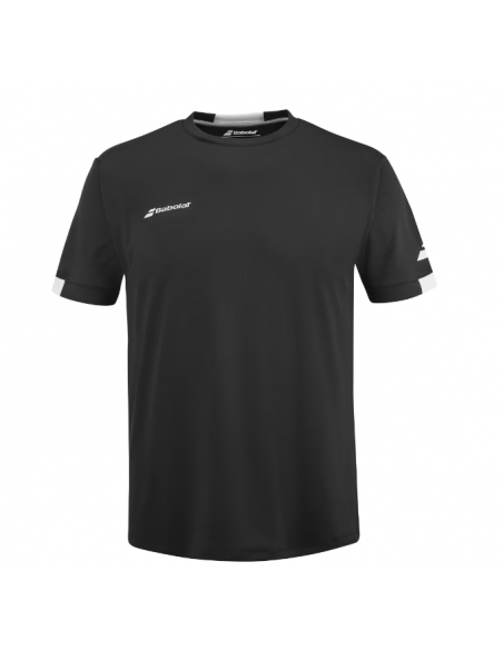 Camiseta Babolat Play Crew Neck Tee Hombre Negro