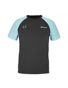 Camiseta Babolat Crew Neck Tee Lebron Negro Azul