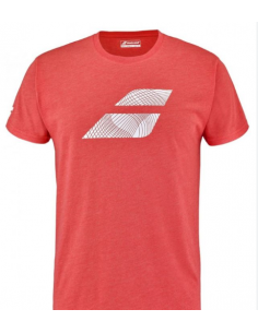 Camiseta Babolat Big Flag M Poppy Red