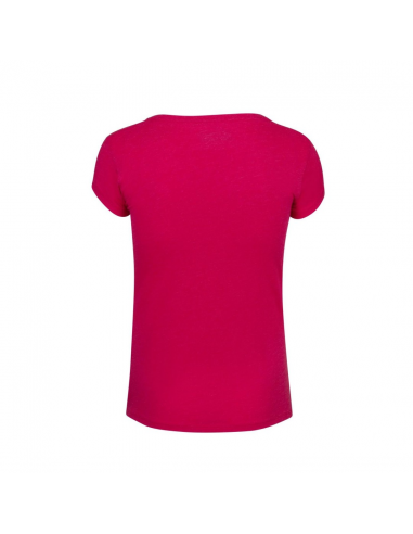Camiseta Babolat Exercise Tee W Rojo Rosa