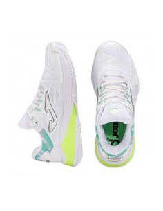 Zapatillas Joma Spin Lady 2402 White Green 2