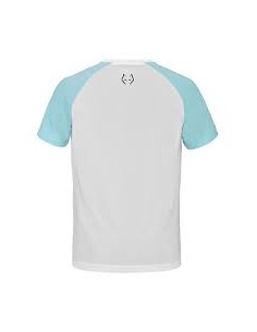 Camiseta Babolat Crew Neck Lebron Azul Claro Blanco 2
