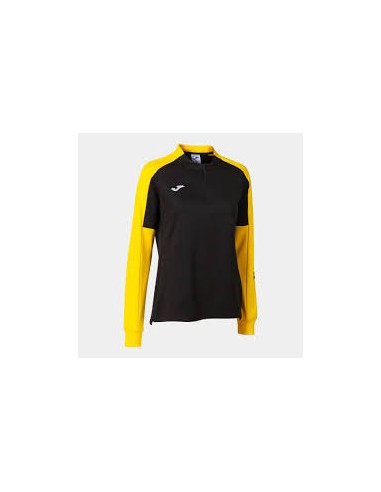 Sudadera Ecochampionship Negro Amarillo