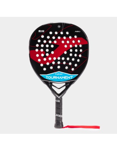 Pala de Padel Joma Tournament Flex Negro Rojo 2025