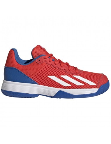 Zapatillas Adidas Courtflash JR Color Bright Red/Ftwr White/Bright Red