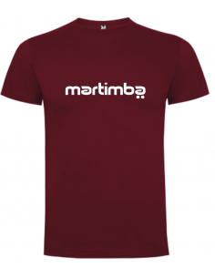 Camiseta Martimba Algodón Color Granate