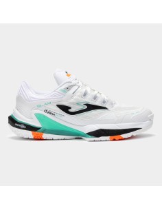 Zapatillas Joma Slam Men 2502 White Turquesa