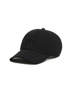 Gorra Wilson Negra Logo Negro 2025