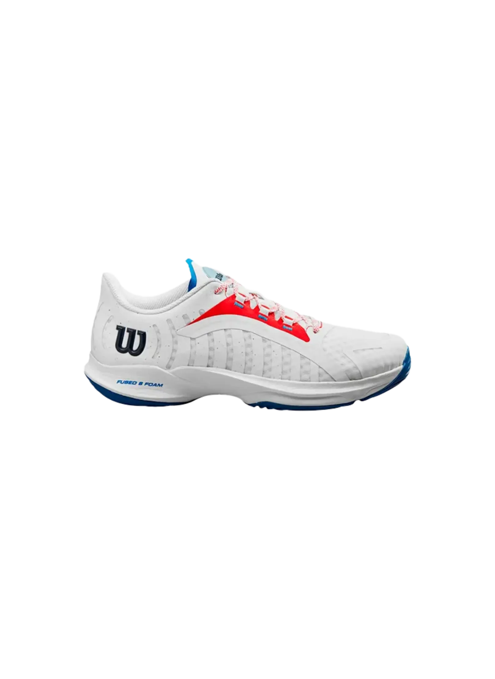 Zapatillas Wilson Hurakn Pro White/W Red/ D V Blue - Imagen 2