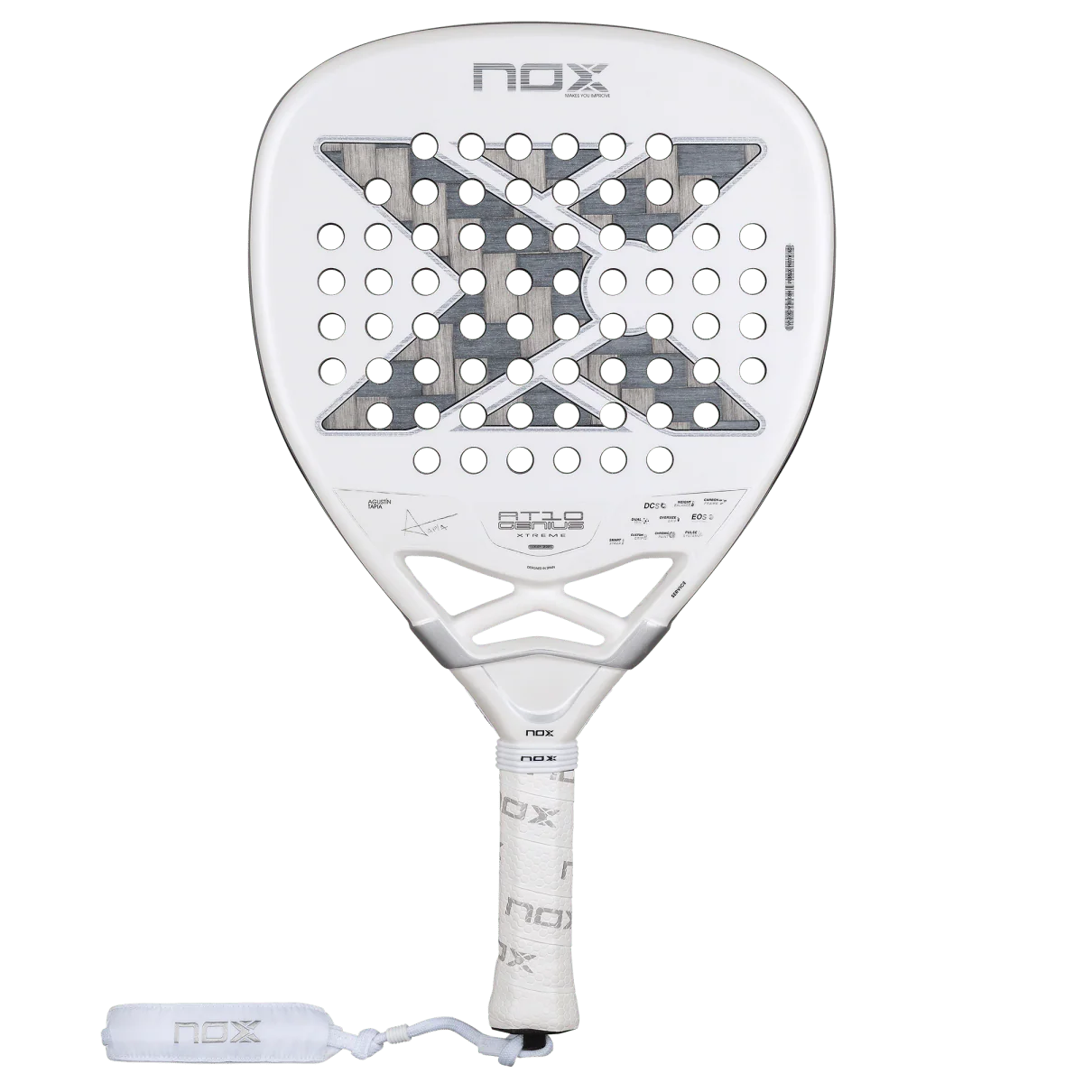 Pala de Padel Nox Genius Attack 12K Alum Xtreme
