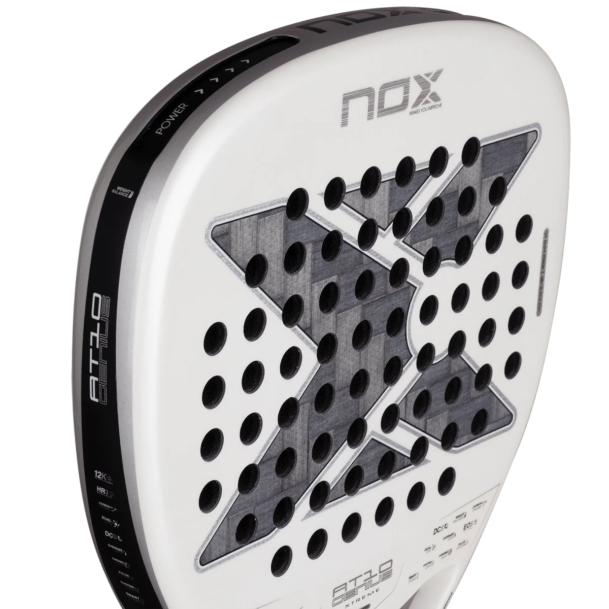 Pala de Padel Nox Genius Attack 12K Alum Xtreme - Imagen 3