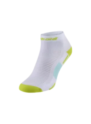 Calcetín Babolat Media Caña Blanco -Amarillo 2025 T-39/42