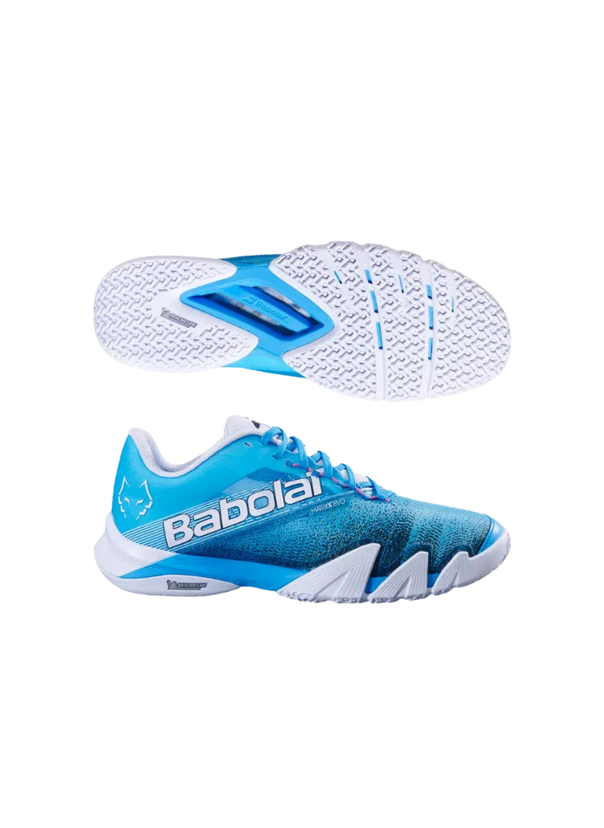 Zapatillas Babolat Jet Premura 2 Lebron Men Cyan Blue / White - Imagen 2
