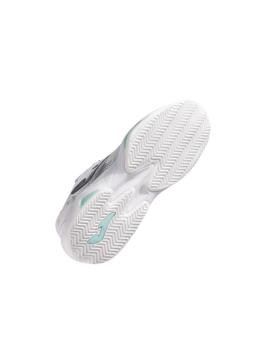 Zapatillas JOMA Master 1000 Lady 2542 White Turquoise - Imagen 3