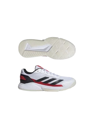 Zapatillas Adidas Courtquick Padel Blanco/Negro