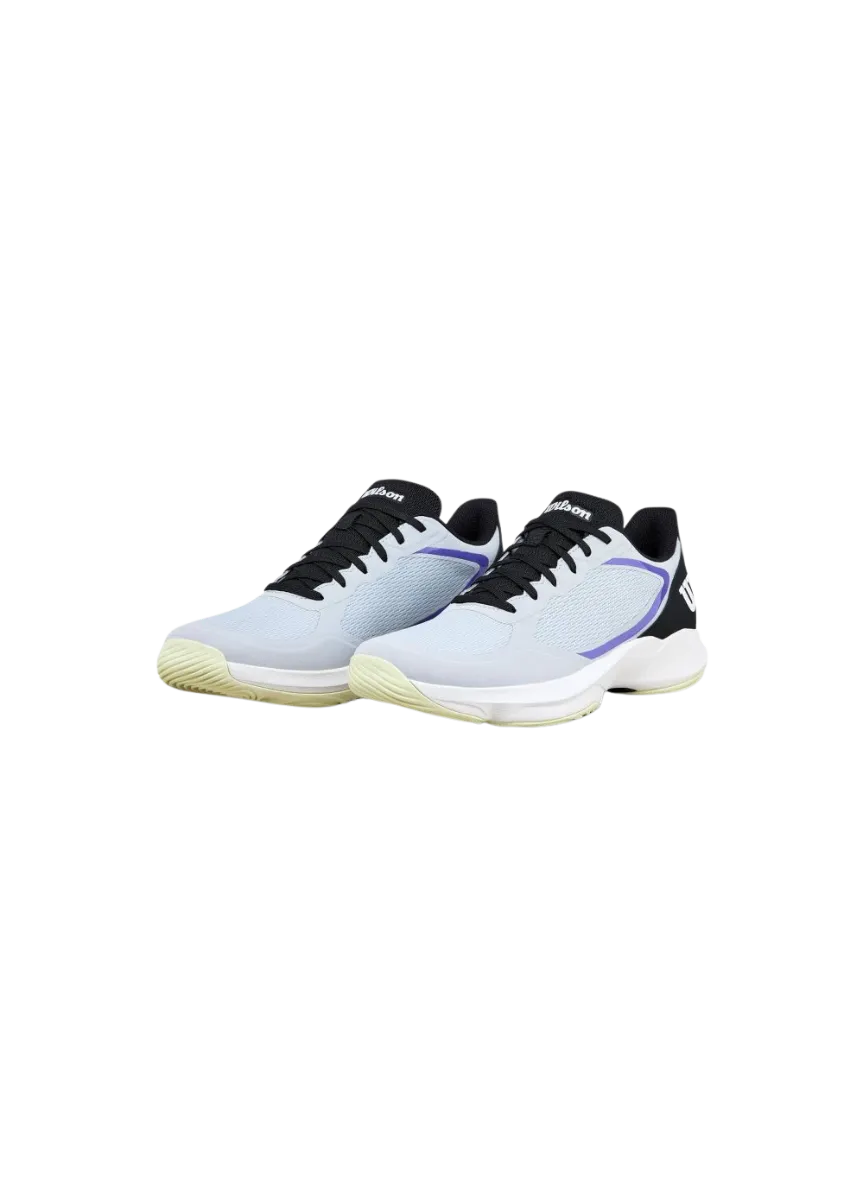 Zapatillas Wilson Rush Pro 5 Padel Gray Dawn / Black / Tender Yellow - Imagen 2